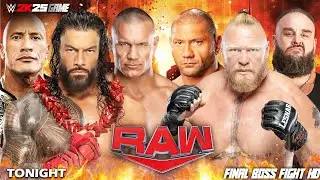 Roman Reigns, The Rock & Randy Orton vs Brock Lesnar, Batista & Braun Strowman | Epic Showdown