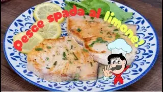 Pesce spada al limone! (Ricetta👇). #pescespada #anni80