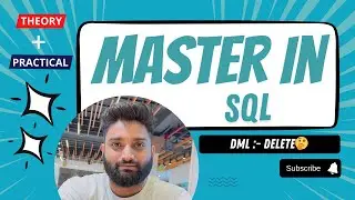 Lecture10 | Learn SQL in 2 Min | DML Commands | Delete Command | Theory + Practical | #sql #database