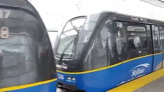2025年6月18日。バンクーバーExpo線Main Street-Science World駅の雰囲気