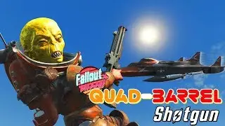 Quad-Barrel Shotgun & Zetan Armor | Fallout 4 Weapon Mods XBOX ONE (2019)