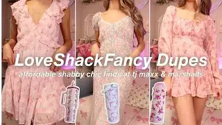 LoveShackFancy Dupe Haul  | TJ Maxx & Marshalls 🎀🛍