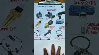 🔥12 sensores del motor! - UBICACI&Oacute;N #mecanica #sensores #motores #tipscar #automotriz
