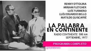 Renny Ottolina | Miriam Fletcher | Luis Turmero | Luis Eduardo Bello | Sept 1977