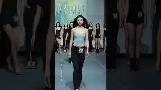 2025 SpringSummer China International Fashion Week Model Selection Beijing Fashion Show Model...
