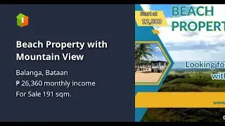 Beach Property with Mountain View