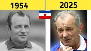 Yugoslavia 🇾🇪 World Cup 1954 Team | Then vs Now Football Legends