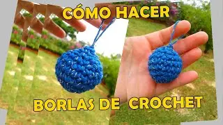 C&Oacute;MO HACER BORLAS DE NAVIDAD?  #ChristmasTassels #CrochetNavide&ntilde;o