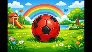 Kırmızı Top 🔴⚽ | Renkleri Öğreniyoruz | Eğitici Çocuk Videosu