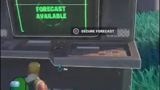 Secure Forecast Data from Forecast Towers Locations in Fortnite Chapter 4 Season 4