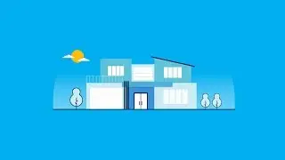 Simple Flat Modern House Illustration Adobe Illustrator Tutorial