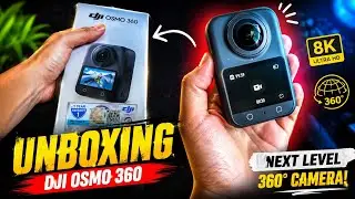 Unboxing DJI OSMO 360❤️ || DJI OSMO 360 || 
