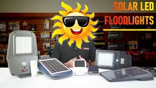 Solar Floodlights! A complete look at Wagan Tech Solar LED Floodlights line