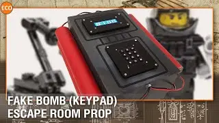 Fake bomb (keypad) - escape room prop