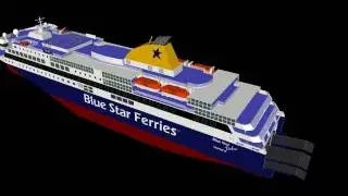 BLUE STAR DELOS - 3D Presentation