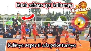 Lompatan edan‼️Zaki Ahmad Al Ghazali ~ Armada vs BVC Hagata &radic; Voli Selawase 