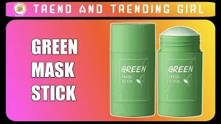 Green Mask Stick trendandtrending