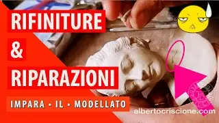Riparare e rifinire argilla autoindurente e DAS 😱 • IMPARA IL MODELLATO