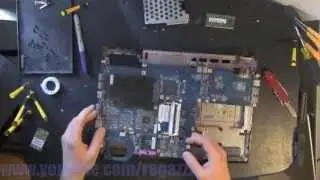 LENOVO N500  take apart video, disassemble, howto open (nothing left) disassembly disassembly