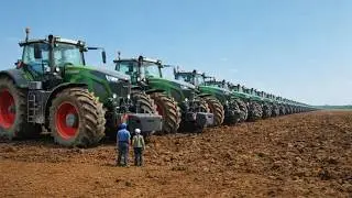 Old-school muscle vs modern precision: 1086 legends and today’s giants collide. Tractors.