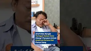 Kisah Arif Didu Ditolong Penjual Warung dikasih beras, telor dan pampers