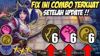 MIYA 4 SYNERGI META MAGIC CHESS TERBARU !! 6 ARCHER 6 WRESTLER 6 CADIA !! MAGIC CHESS MOBILE LAGENDS
