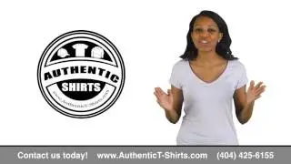 Authentic T-Shirts -Print with Us Today!