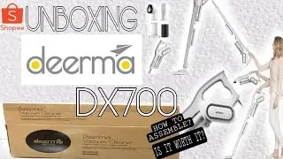 8.8 Shopee Sale | Unboxing Deerma DX700 Vacuum |