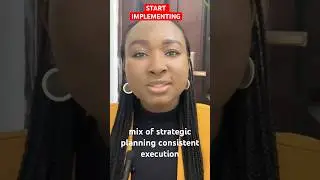 The growth is in IMPLEMENTATION!! #smallbusiness