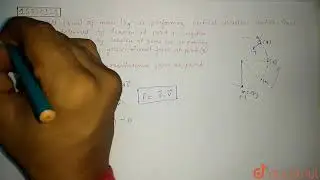 A particle (bob) of mass `1` kg is performing vertical cicular motion. Then `:`