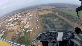 It&aacute;polis Airshow.  Decolagem e primeiras manobras. Take off & first maneuvers.