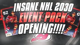 NHL 21 HUT INSANE NEW NHL 2030 EVENT PACK OPENING!