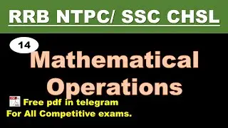 Mathematical Operations || Logical Reasoning || RRB NTPC || Abhishek Sachan || #caandlr