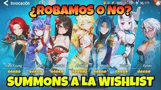 SUMMONS A LA WISHLIST 😳 &iquest;ROBAMOS O NO? | Epic Seven