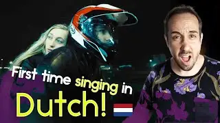 SPANISH guy singing in DUTCH for the first time