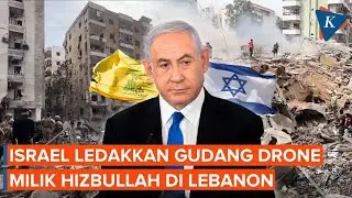 Israel Serang Lebanon, Ledakkan Gudang Drone Hizbullah