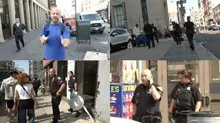 New York (9) - Raid della NYPD a Chinatown. Gli abusivi minacciano Antonio: 