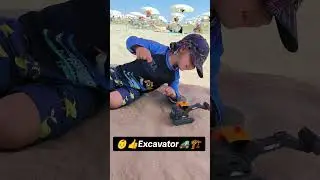 Excavator 🚜🏗️#excavator#bagger#экскаватор#kids#kinder#дети#діти#music#musik#музика#музыка