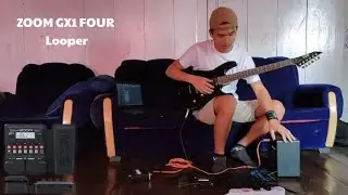 Zoom G1x four Looper test (Blasckstar amp)