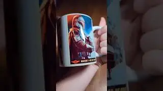 MANDALORIAN MUG #mandalorian #yoda # babyyoda #starwars  #diy #darkvador #craft #mug #movie #disney