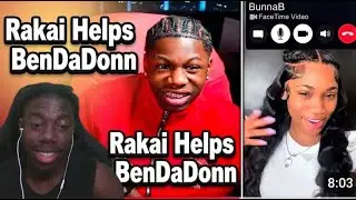 React to Rakai Helps BenDaDonn Rizz Up BunnaB.. 😂