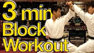 KARATE TABATA BLOCK WORKOUT! 9 Types You Can Do At Home!