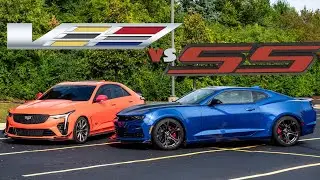 CT4 V Blackwing vs Camaro SS 1LE - One is not like the other (Driving Comparison)