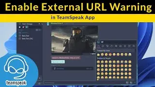 How to Enable External URL Warning in TeamSpeak App?