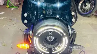 Installation of FZ-X custom Visor | FZX Accessories @ Motodrift.co.in