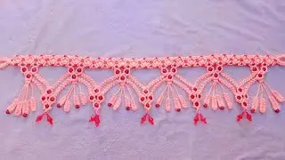 Macrame Toran new design/how to make macrame Toran/easy macrame Toran design/macrame tutorial