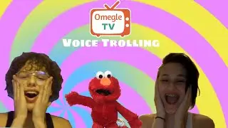 Omegle TV Elmo Voice Trolling! (Funny Reactions)