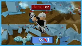 Toshiro's Mode is Kinda BAD... / ABA 3v3s (1v3s) Ranked! / Anime Battle Arena 3v1s / Toshiro Ranked