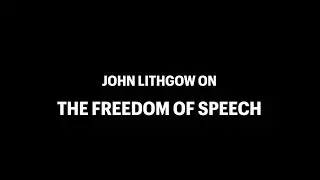 John Lithgow: The Freedom of Speech