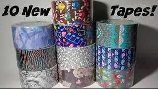 10 New Duct Tapes!!